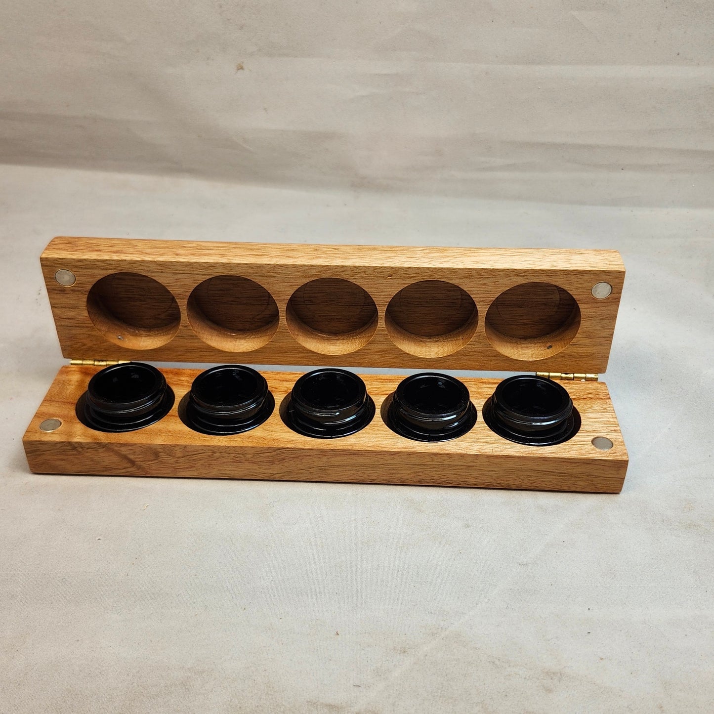 Inlaid 5 Jar Terp Box