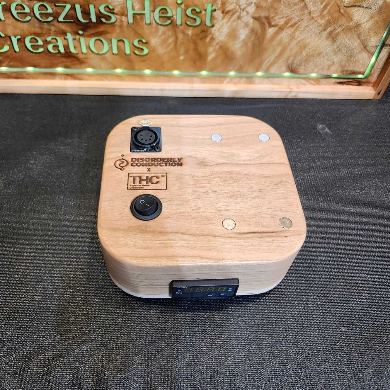 THC x Disorderly Conduction Heating Unit - SINGLE Cherry / Ambrosia Maple