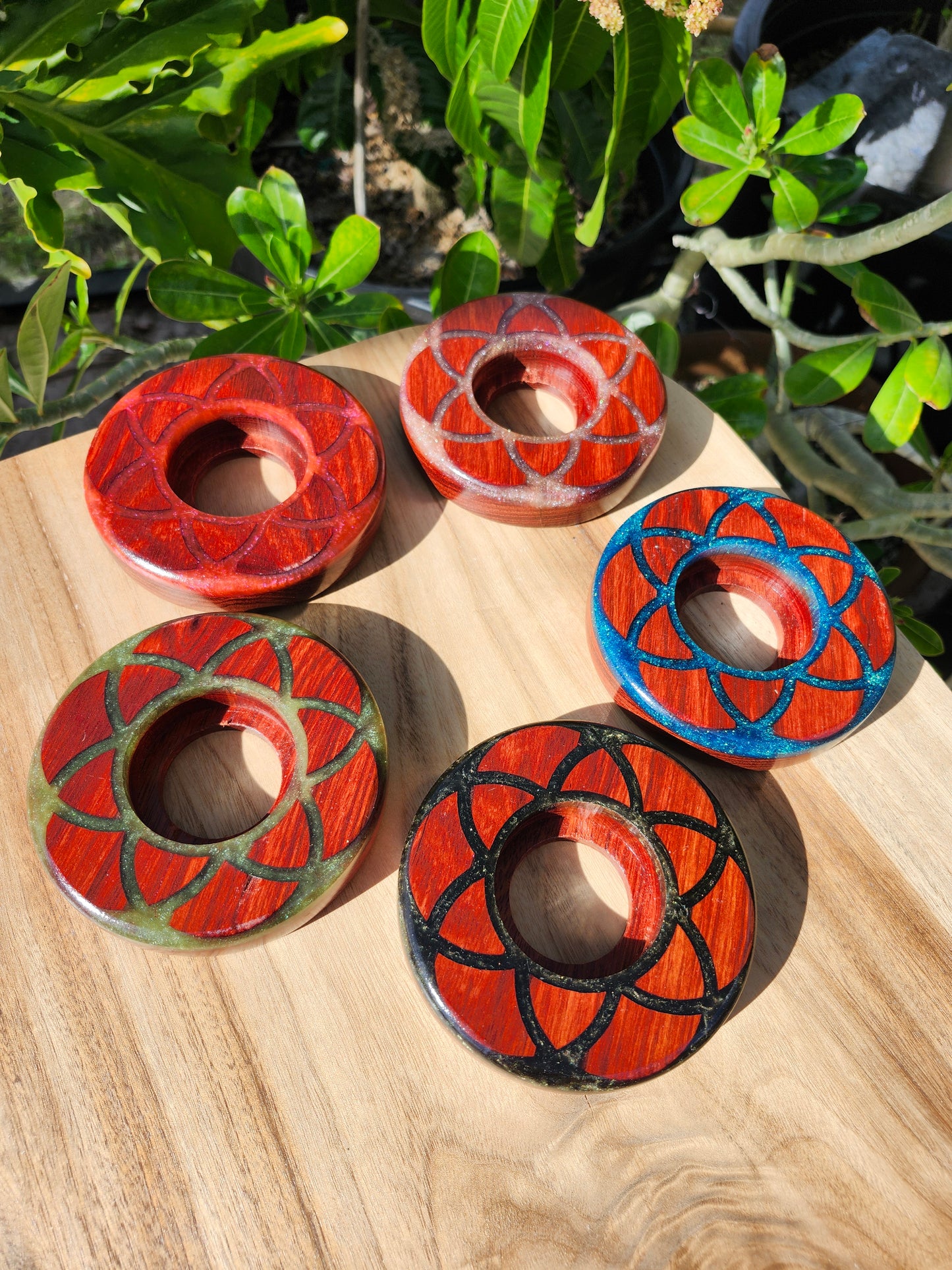 Seed of Life Torchbase - Bloodwood