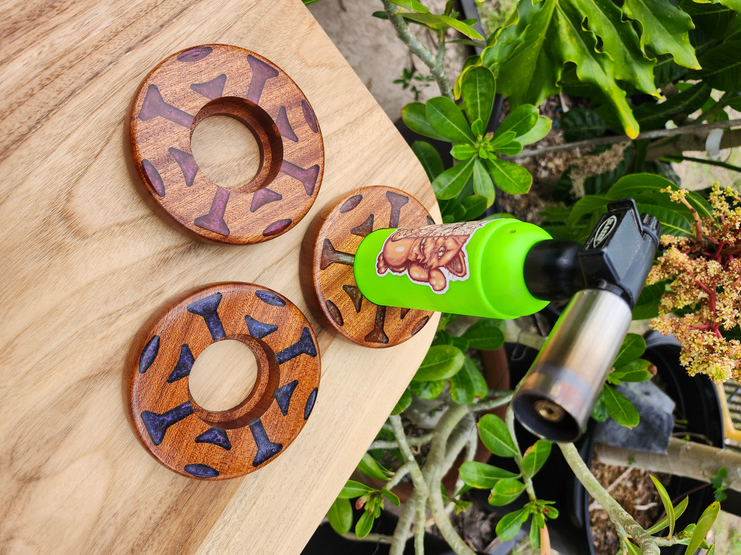 Celtic Torch Base