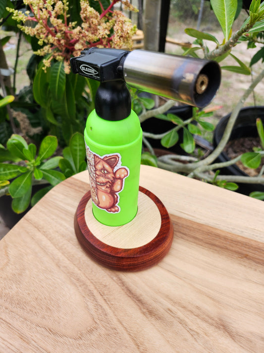 Inlaid Oval Torch Base