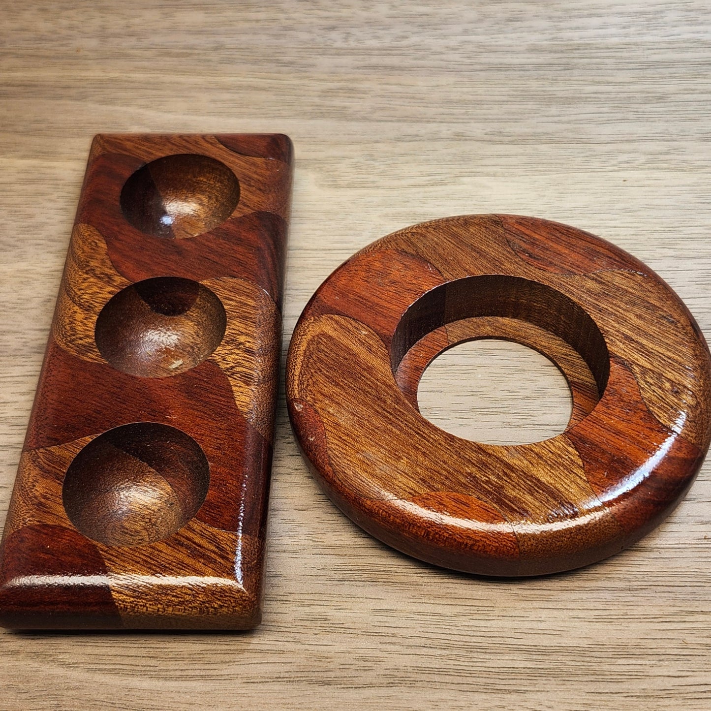 Wood-Wag Torch Base and Marble Display