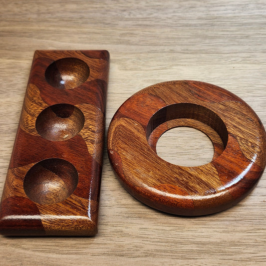 Wood-Wag Torch Base and Marble Display