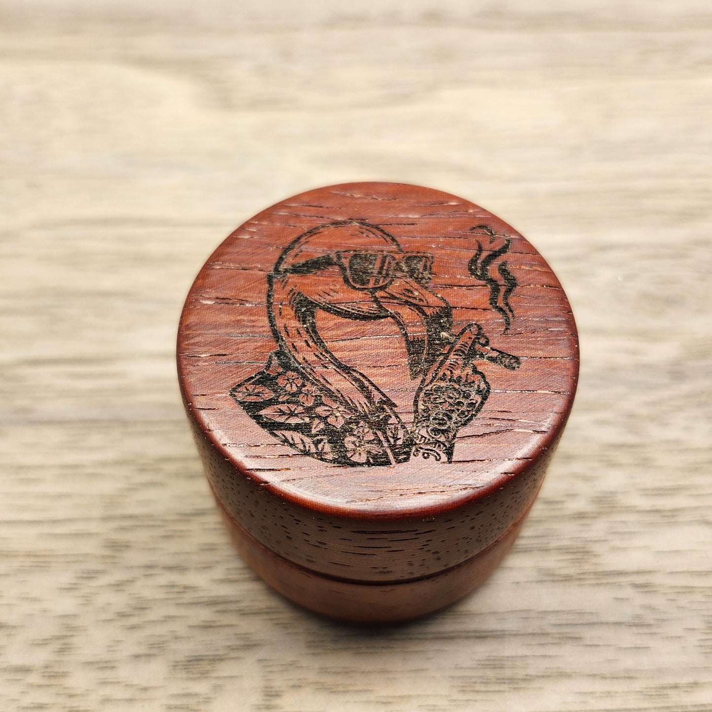 Smoking Flamingo