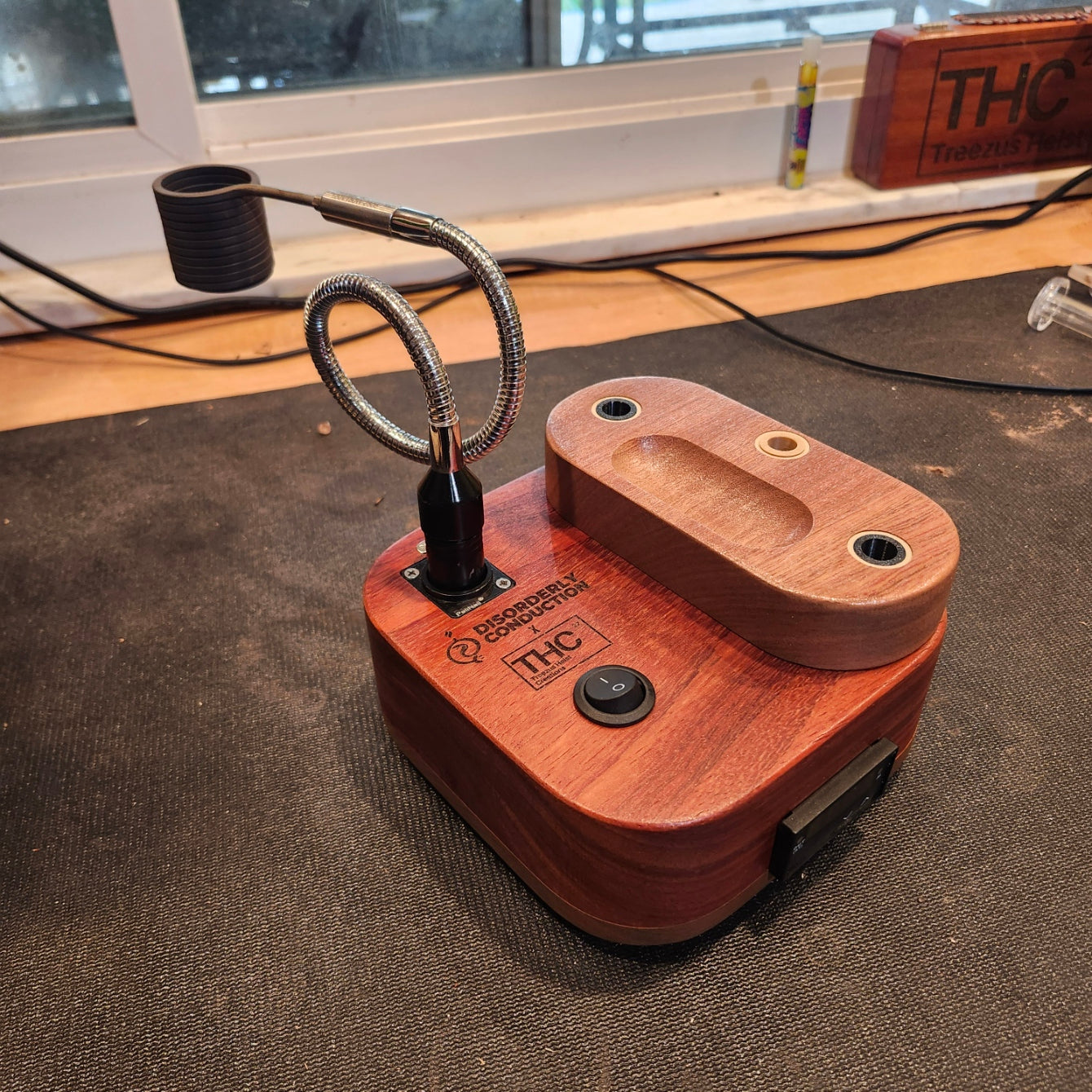 THC x Disorderly Conduction Heating Unit - SINGLE Padauk / Flame Birch