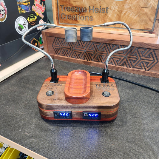 THC x Disorderly Conduction Heating Unit - CUSTOM DUAL TEXAS WILD FIRE