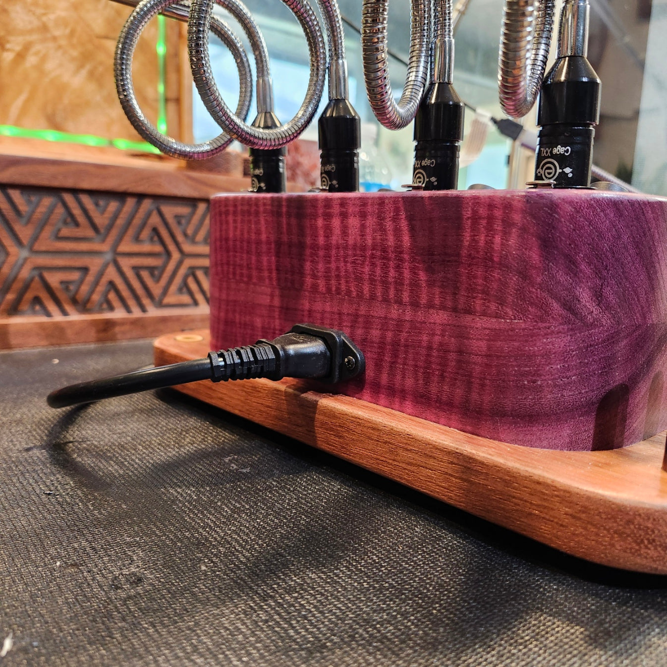 THC x Disorderly Conduction Heating Unit - QUAD FLAME PURPLE