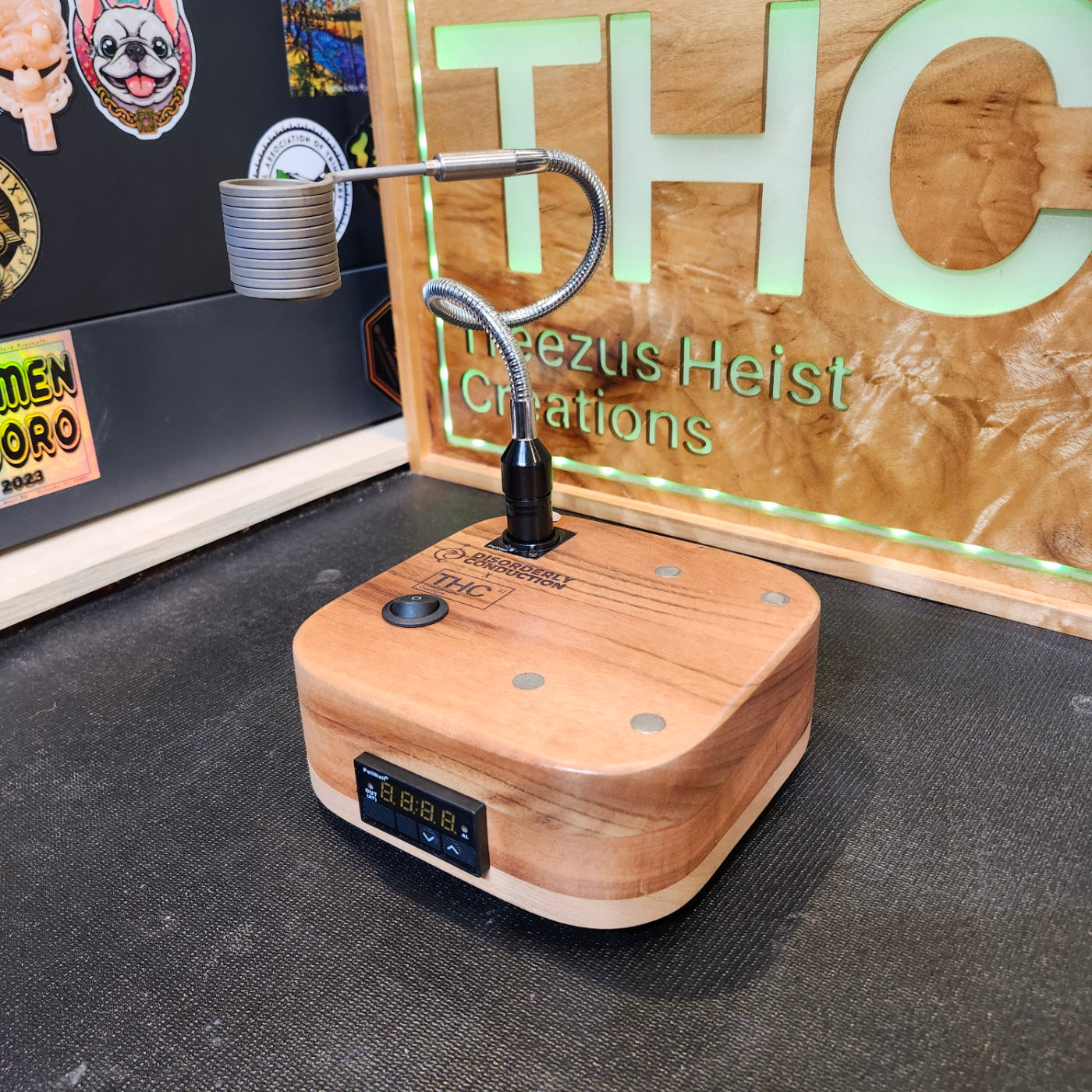 THC x Disorderly Conduction Heating Unit - SINGLE Tigerwood / Cherry