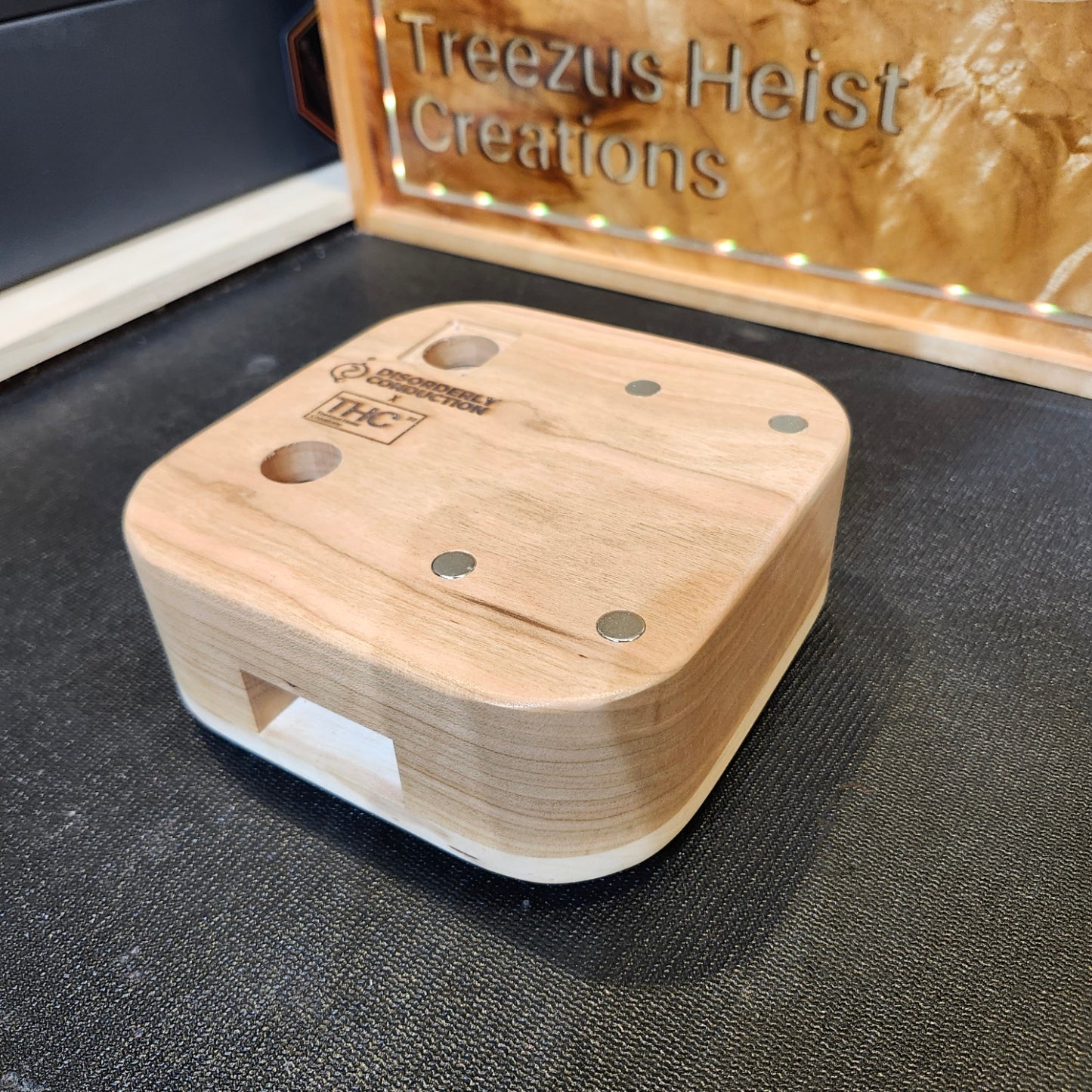 THC x Disorderly Conduction Heating Unit - SINGLE Cherry / Ambrosia Maple