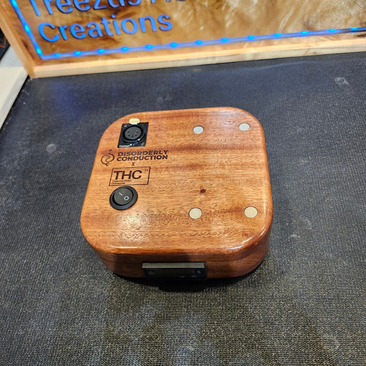 THC x Disorderly Conduction Heating Unit - SINGLE Quarter Sawn Sapele