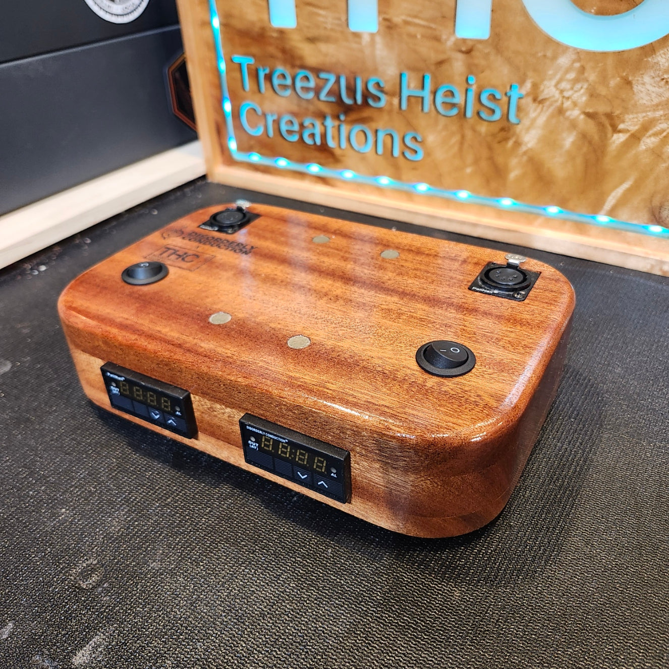 THC x Disorderly Conduction Heating Unit - DUAL Quarter Sawn Sapele