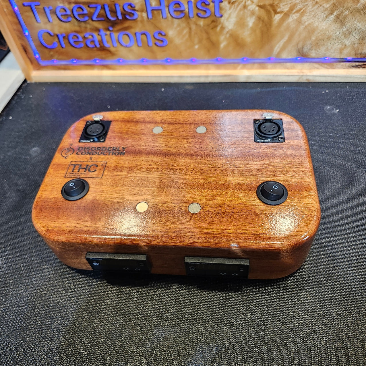THC x Disorderly Conduction Heating Unit - DUAL Quarter Sawn Sapele