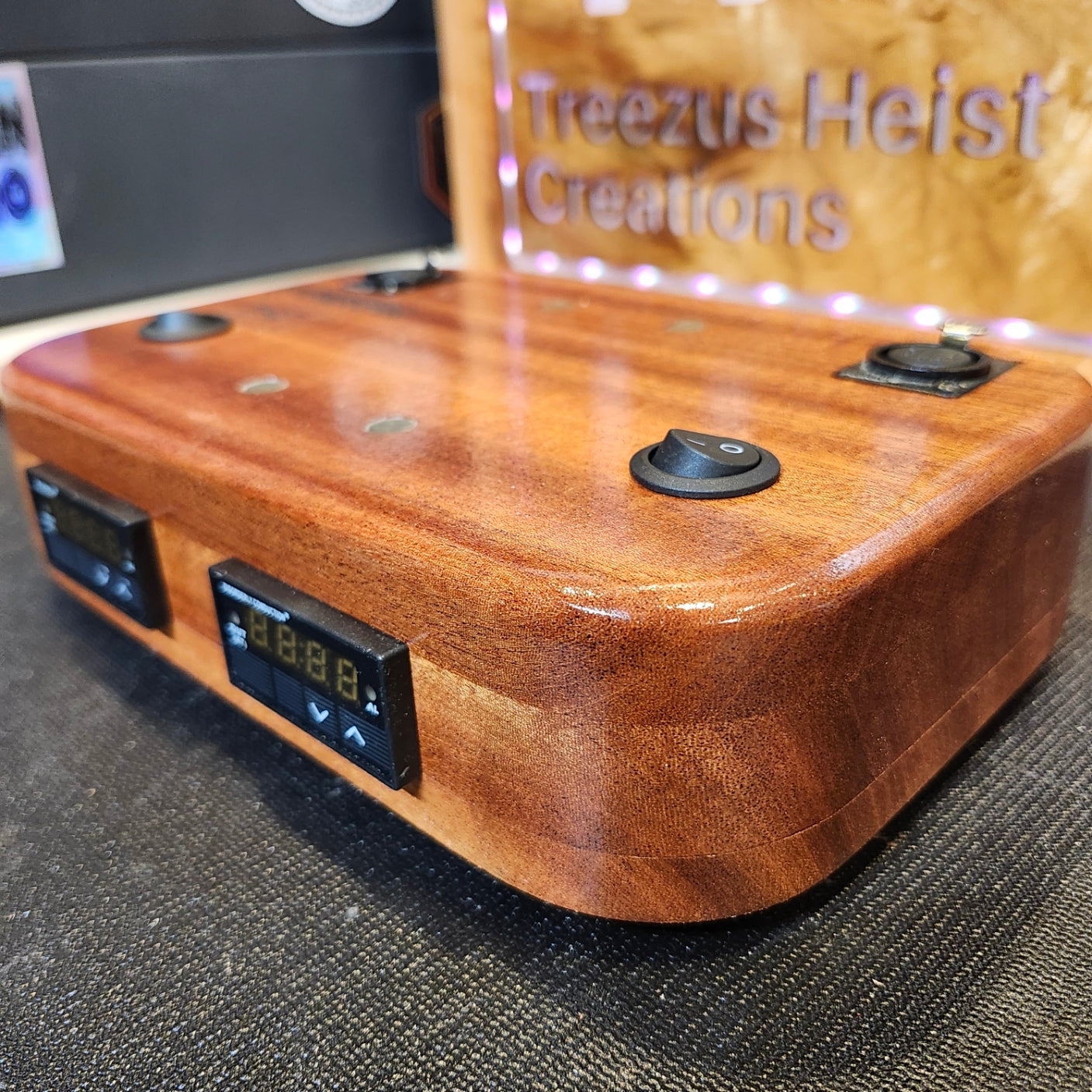 THC x Disorderly Conduction Heating Unit - DUAL Quarter Sawn Sapele