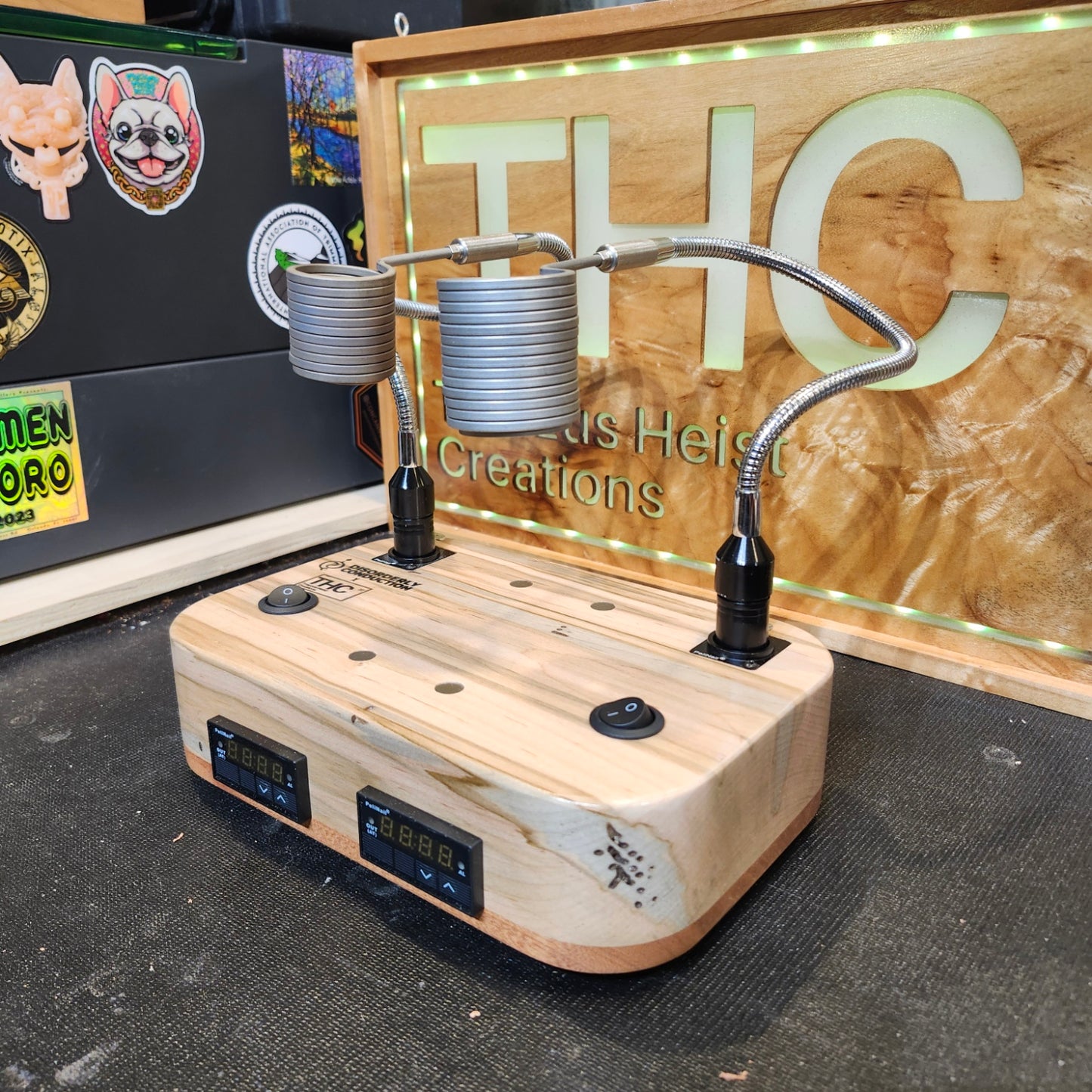 THC x Disorderly Conduction Heating Unit - DUAL Ambrosia Maple