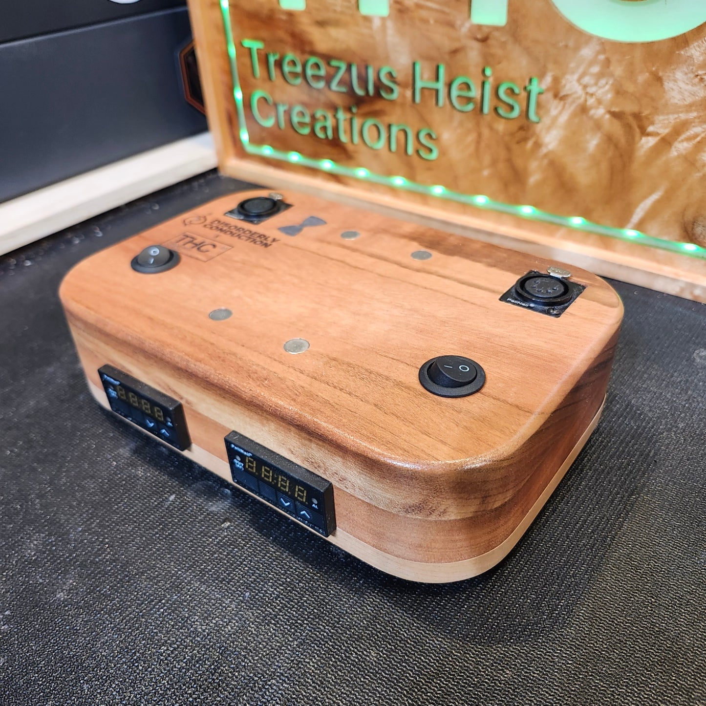 THC x Disorderly Conduction Heating Unit - DUAL Tigerwood / Cherry