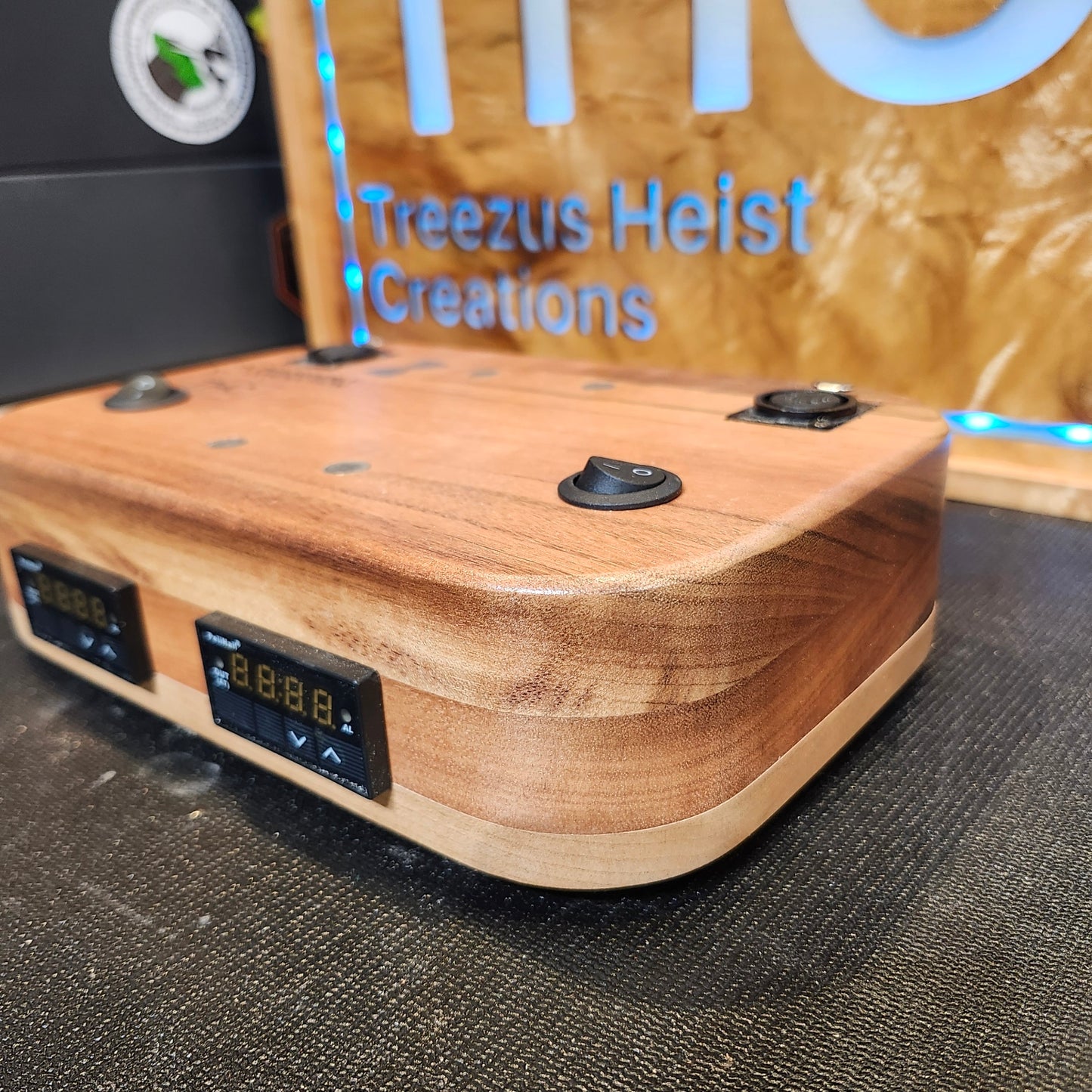THC x Disorderly Conduction Heating Unit - DUAL Tigerwood / Cherry