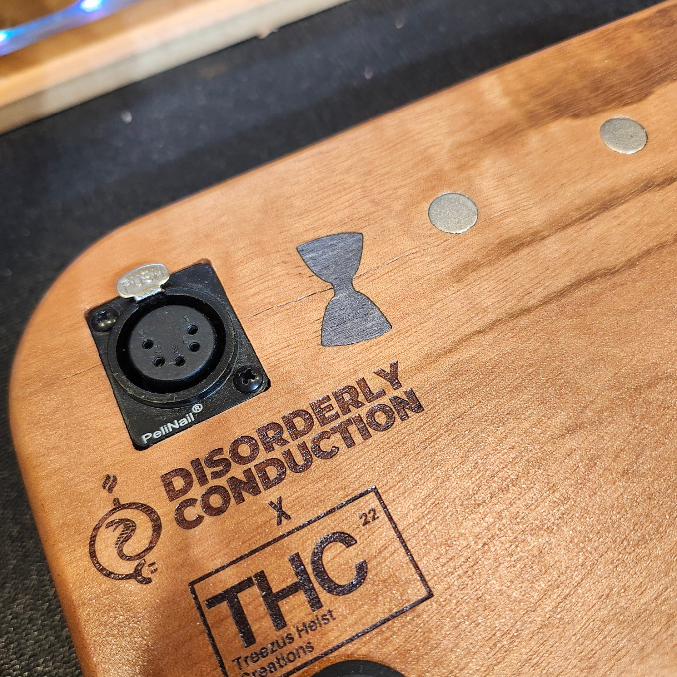 THC x Disorderly Conduction Heating Unit - DUAL Tigerwood / Cherry