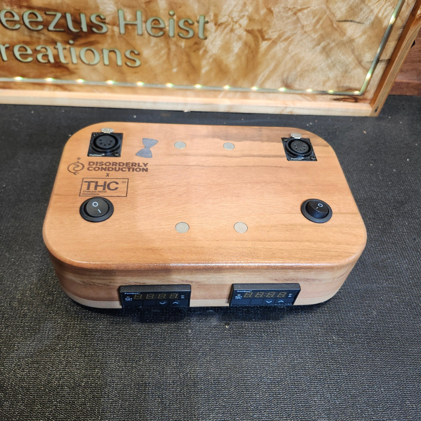 THC x Disorderly Conduction Heating Unit - DUAL Tigerwood / Cherry