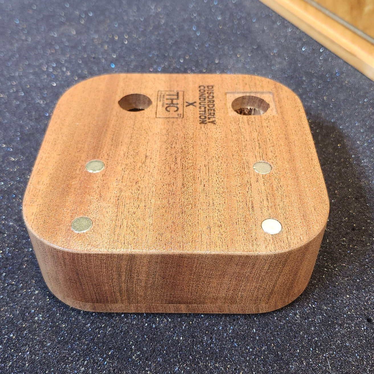 THC x Disorderly Conduction Heating Unit - SINGLE Quarter Sawn Sapele